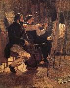 Winslow Homer Studio Germany oil painting artist